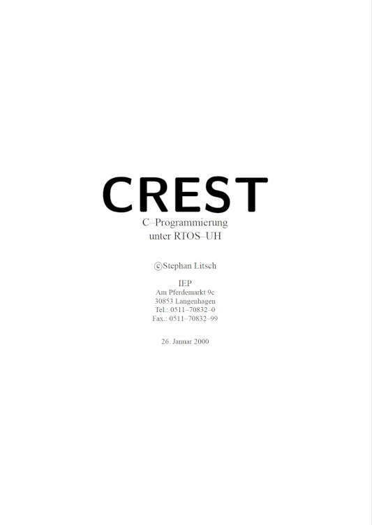 CREST Manual